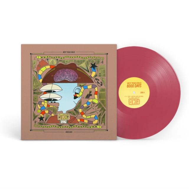 (PRE-ORDER) WEST TEXAS EXILES - 8000 DAYS (OXBLOOD COLORED VINYL) - LP Vinyl