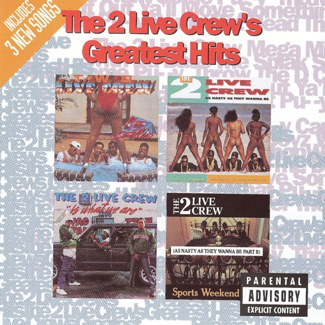 2 LIVE CREW - GREATEST HITS - LP Vinyl