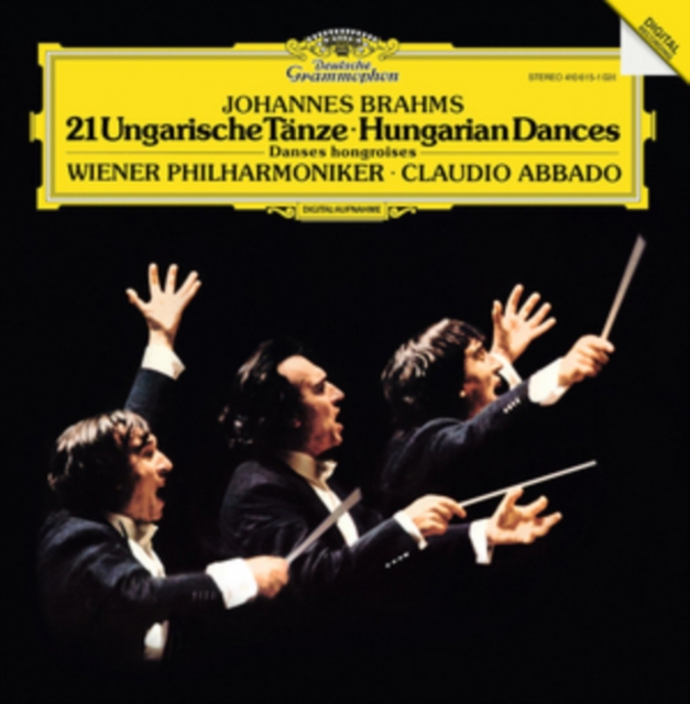 ABBADO / WIENER PHILHARMONIKER - BRAHMS: 21 HUNGARIAN DANCES - LP Vinyl