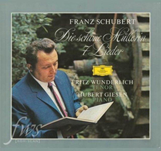 WUNDERLICH / GIESEN - SCHUBERT: DIE SCHONE MULLERIN; 7 LIEDER - LP Vinyl