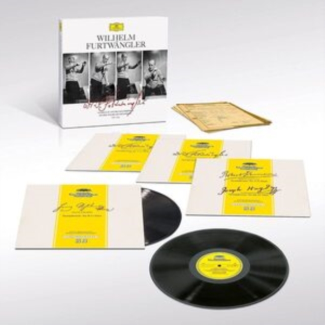 WILHELM FURTWANGLER - WILHELM FURTWANGLER - COMPLETE STUDIO RECORDINGS 1951-1953 (4LP) - LP Vinyl