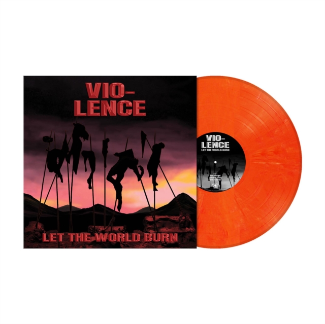 VIO-LENCE - LET THE WORLD BURN (ORANGE / RED MARBLED VINYL) - LP Vinyl