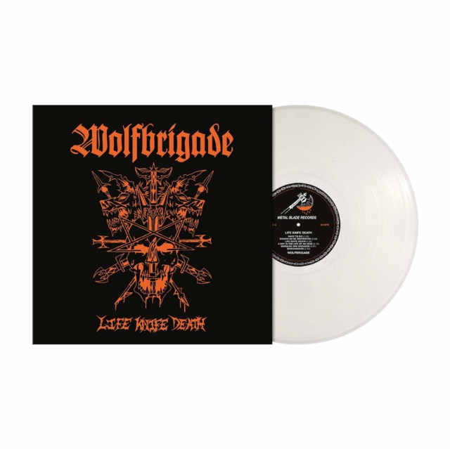 WOLFBRIGADE - LIFE KNIFE DEATH (WHITE VINYL) - LP Vinyl