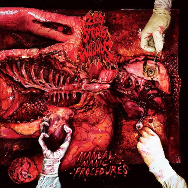 200 STAB WOUNDS - MANUAL MANIC PROCEDURES (DISFIGURED FACE VINYL) - LP Vinyl