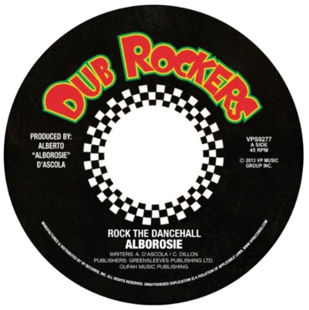 0054645927772-2.jpg ALBOROSIE - ROCK THE DANCEHALL - 7 inch Vinyl