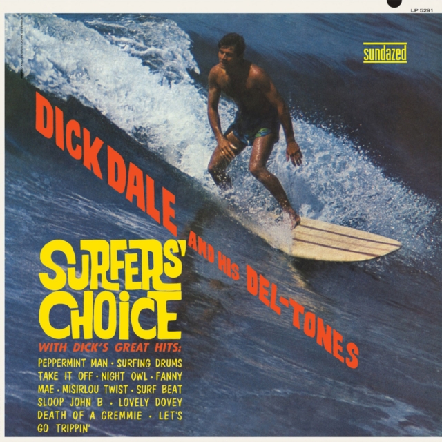 (PRE-ORDER) DICK & HIS DEL-TONES DALE - SURFERS CHOICE (YELLOW VINYL) - LP Vinyl