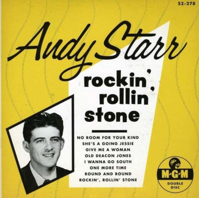 ANDY STARR - ROCKIN ROLLIN STONE - 7 inch Vinyl