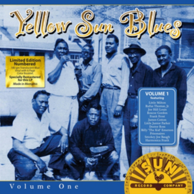 VARIOUS ARTISTS - YELLOW SUN BLUES VOLUME 1 (TRANSLUCENT BLUE VINYL/BOOKLET/NUMBERE - LP Vinyl