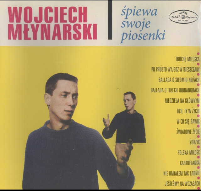 WOJCIECH MLYNARSKI - WOJCIECH MLYNARSKI SPIEWA SWOJE PIOSENKI - LP Vinyl
