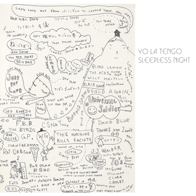 YO LA TENGO - SLEEPLESS NIGHT (ETCHED B-SIDE) - 12 Inch vinyl