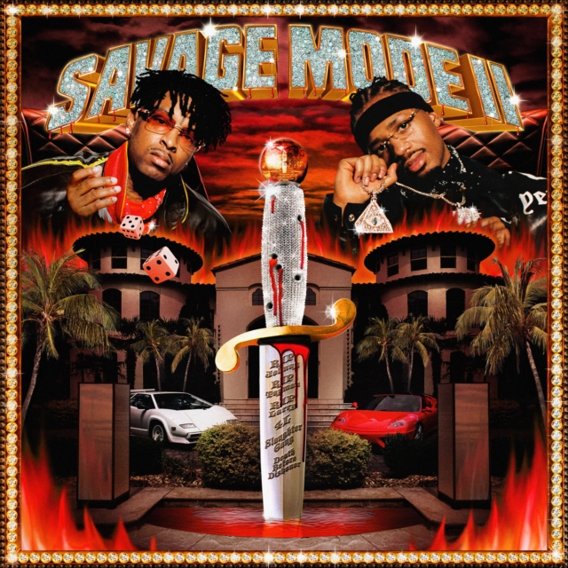 21 SAVAGE; METRO BOOMIN - SAVAGE MODE II (140G/RED VINYL) - LP Vinyl