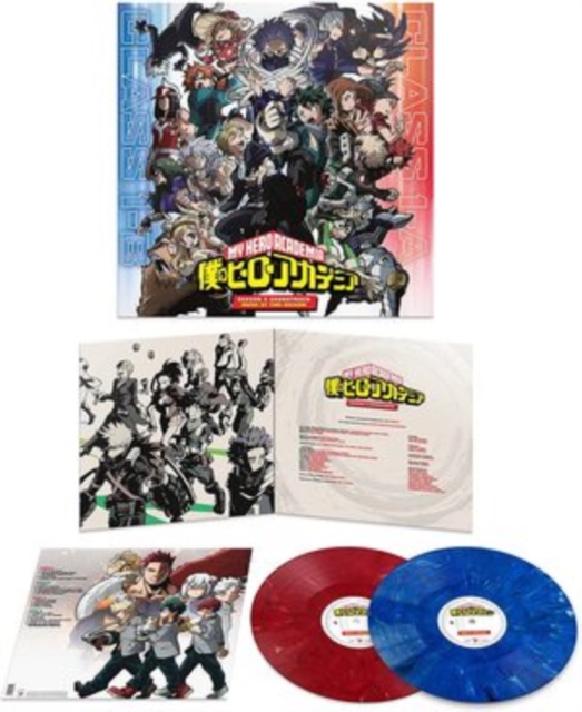 YUKI HAYASHI - MY HERO ACADEMIA: SEASON 5 OST (2LP/1-OPAQUE BLUE MARBLE/2-OPAQUE - LP Vinyl