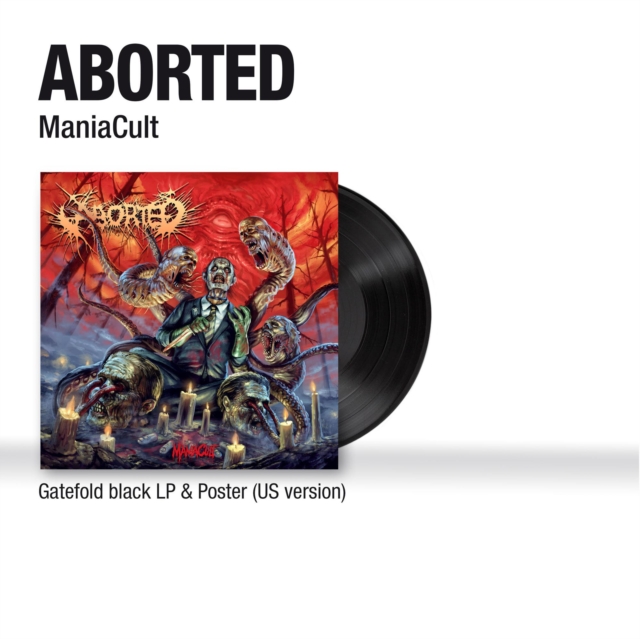 ABORTED - MANIACULT - LP Vinyl