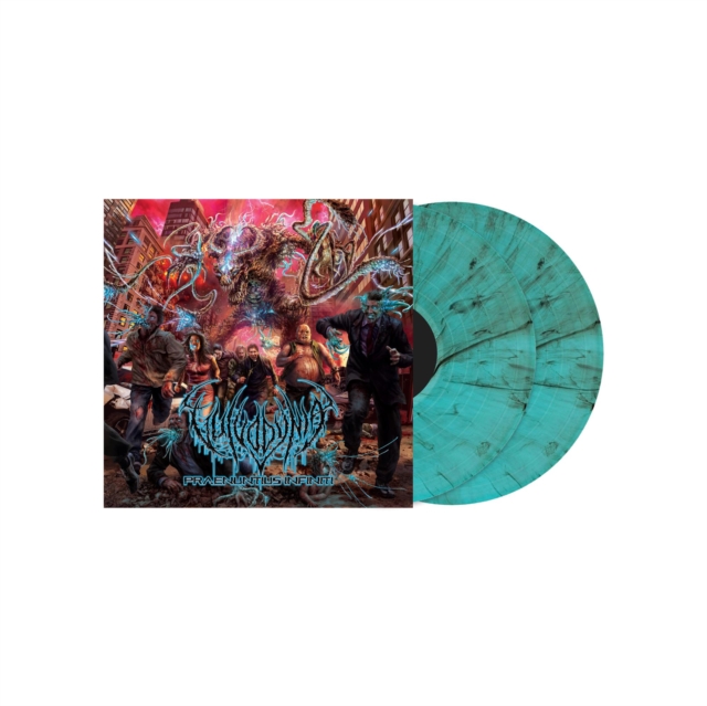 0196006569815-3.jpg VULVODYNIA - PRAENUNTIUS INFINITI (GREEN & BLACK BURST VINYL) - LP Vinyl