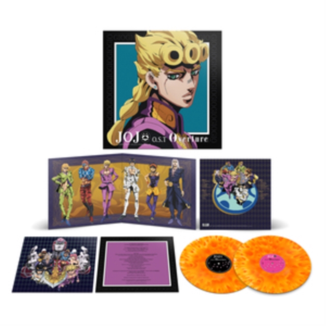 YUGO KANNO - JOJO'S BIZARRE ADVENTURE: GOLDEN WIND (YELLOW/ORANGE BLEND VINYL/ - LP Vinyl