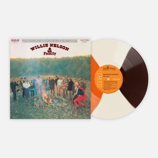 WILLIE NELSON - WILLIE NELSON AND FAMILY - LP Vinyl