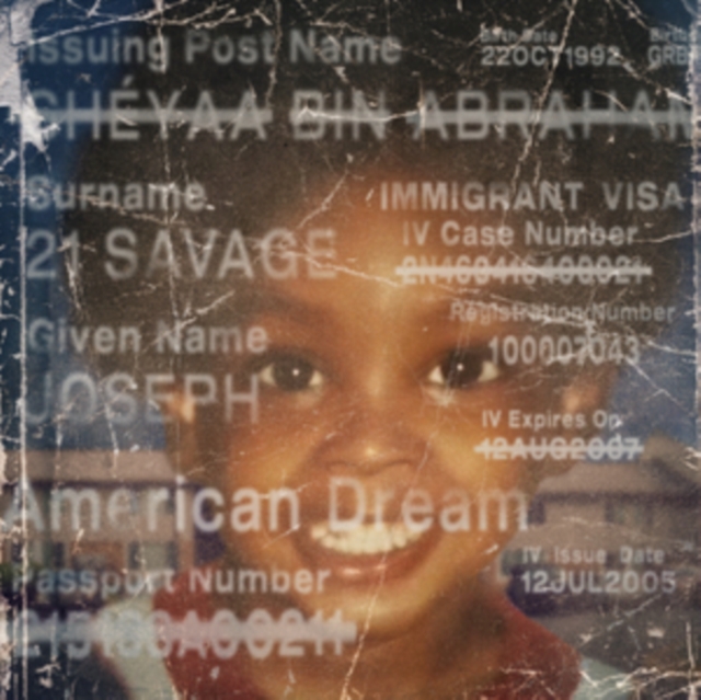 21 SAVAGE - AMERICAN DREAM (RED VINYL/2LP) - LP Vinyl