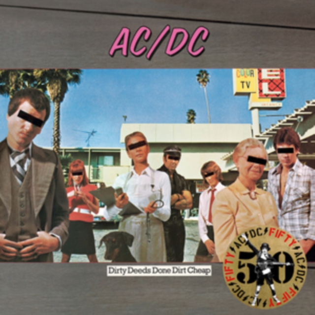 AC/DC - DIRTY DEEDS DONE DIRT CHEAP (GOLD METALLIC VINYL) - LP Vinyl