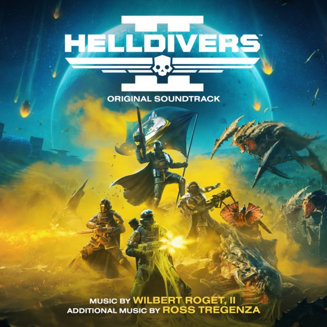 WILBERT II ROGET - HELLDIVERS 2 (OST/TRANSLUCENT YELLOW VINYL) - LP Vinyl
