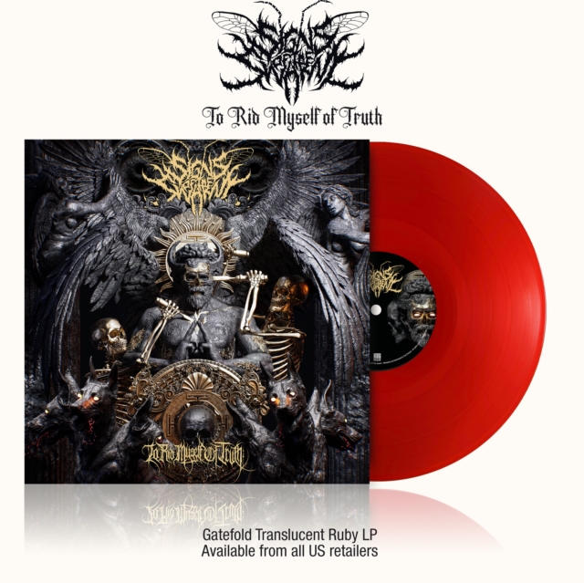 (PRE-ORDER) SIGNS OF THE SWARM - TO RID MYSELF OF TRUTH (TRANSLUCENT RUBY VINYL/GATEFOLD) - LP Vinyl