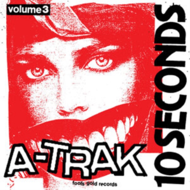 A-TRAK - 10 SECONDS VOL. 3 (RED VINYL) - 10 Inch Vinyl
