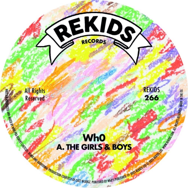 WHO - GIRL & BOYS - 12 Inch vinyl