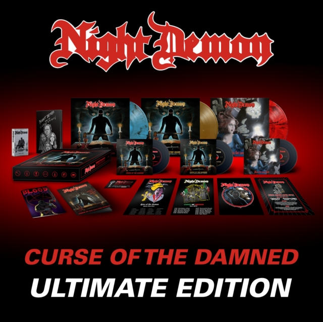 (PRE-ORDER) NIGHT DEMON - CURSE OF THE DAMNED (ULTIMATE EDITION/LP BOX) - LP Vinyl