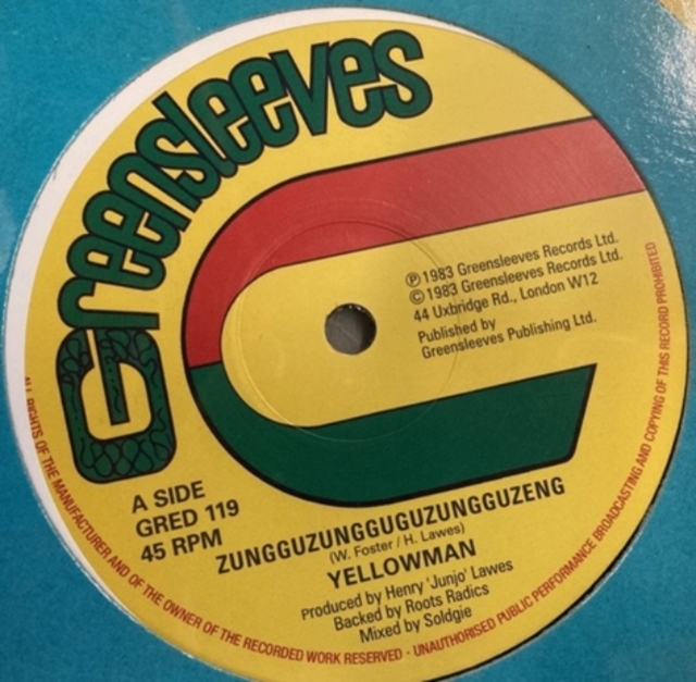YELLOWMAN - ZUNGGUZUNGGUGUZUNGUZENG - LP Vinyl