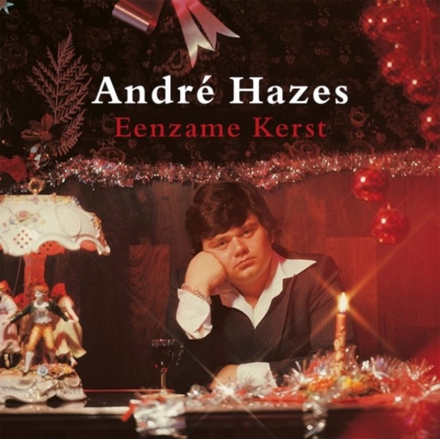 ANDRE HAZES - EENZAME KERST (LIMITED/TRANSPARENT RED VINYL/180G/PLASTIC STICKER - LP Vinyl