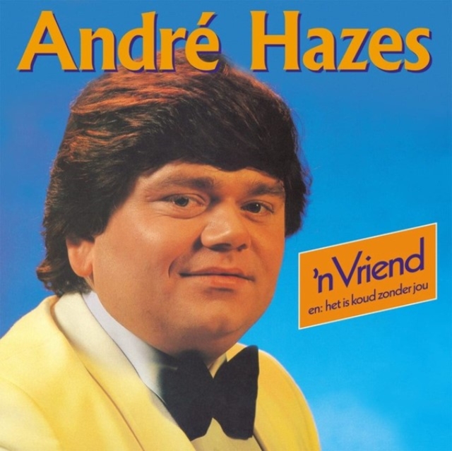 ANDRE HAZES - N VRIEND (LIMITED/BLUE VINYL/180G/PLASTIC STICKER COVER/NUMBERED/ - LP Vinyl