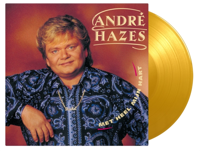 ANDRE HAZES - MET HEEL MIJN HART (LIMITED/TRANSPARENT YELLOW VINYL/180G) - LP Vinyl