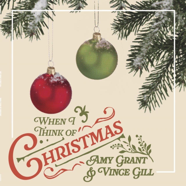 AMY & VINCE GILL GRANT - WHEN I THINK OF CHRISTMAS (OLIVE GREEN VINYL) - LP Vinyl