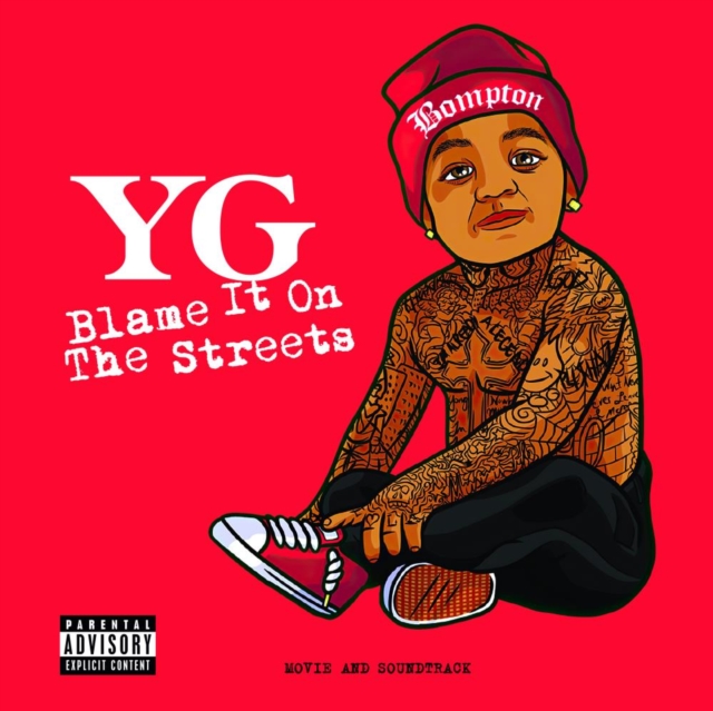 YG - BLAME IT ON THE STREETS (X) (TRANSLUCENT RED VINYL) - LP Vinyl