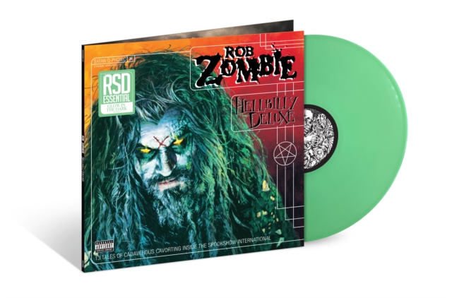 (PRE-ORDER) ROB ZOMBIE - HELLBILLY DELUXE (GLOW IN THE DARK VINYL) (RSD ESSENTIAL) - LP Vinyl