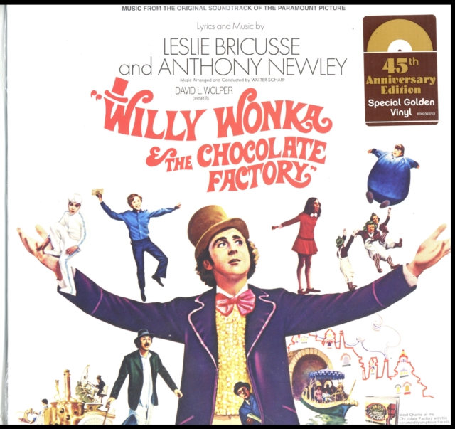 WILLY WONKA & THE CHOCOLATE FACTORY O.S.T. - WILLY WONKA & THE CHOCOLATE FACTORY (GOLD VINYL) O.S.T. - LP Vinyl