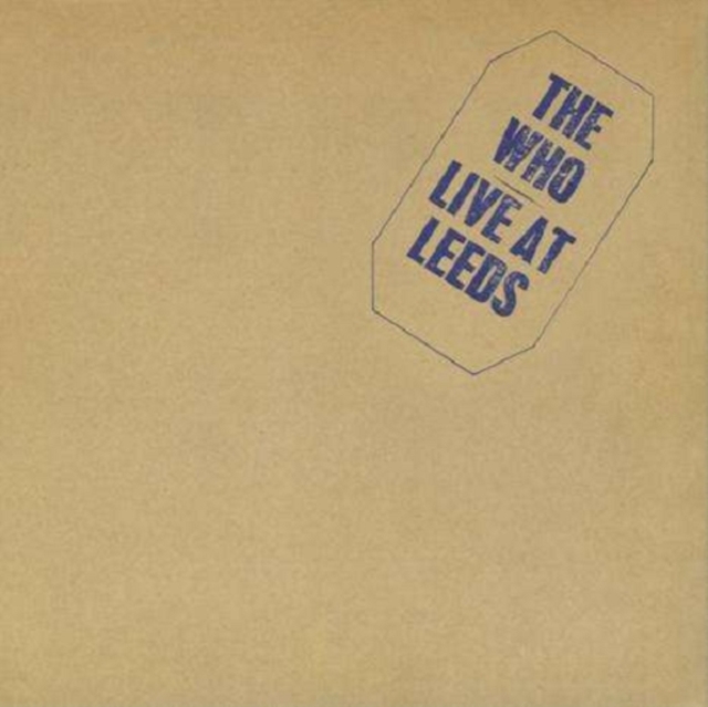 WHO - LIVE AT LEEDS - LP Vinyl
