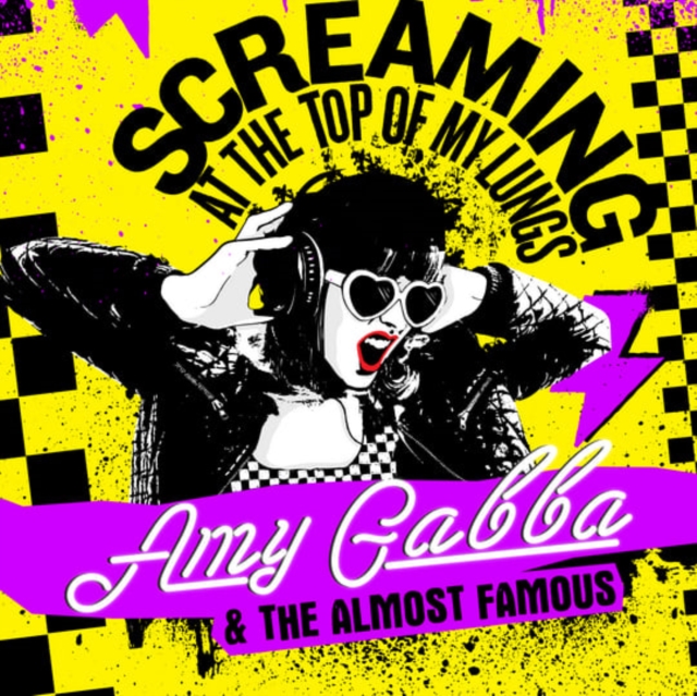 AMY & THE ALMOST FAMOUS GABBA - SCREAMING AT THE TOP OF MY LUNGS (PINK VINYL/140G) - LP Vinyl