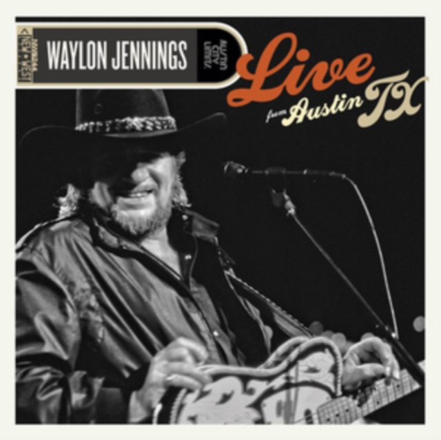 WAYLON JENNINGS - LIVE FROM AUSTIN TX '89 - LP Vinyl