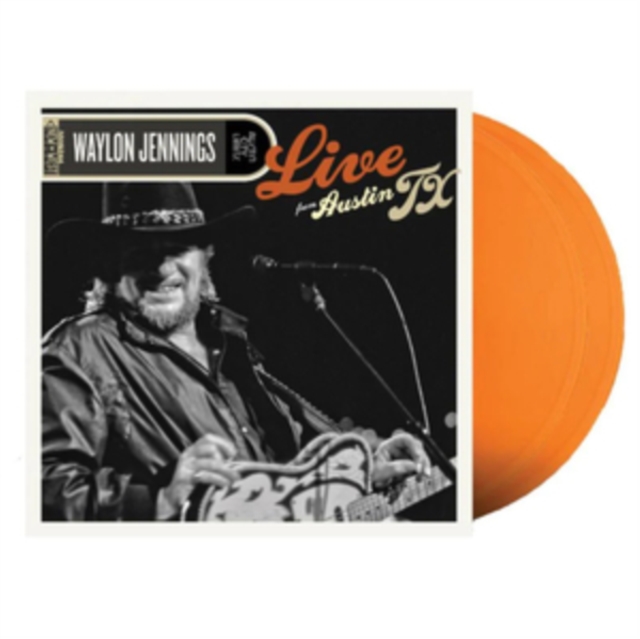 WAYLON JENNINGS - LIVE FROM AUSTIN, TX '89 (BUBBLEGUM PINK VINYL/2LP) - LP Vinyl