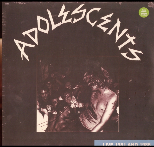 0614254015316-4.jpg ADOLESCENTS - LIVE 1981 & 1986 - LP Vinyl