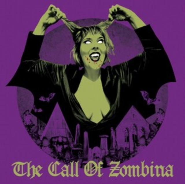 ZOMBINA & THE SKELETONES - CALL OF ZOMBINA (RED SPLATTER VINYL) - LP Vinyl