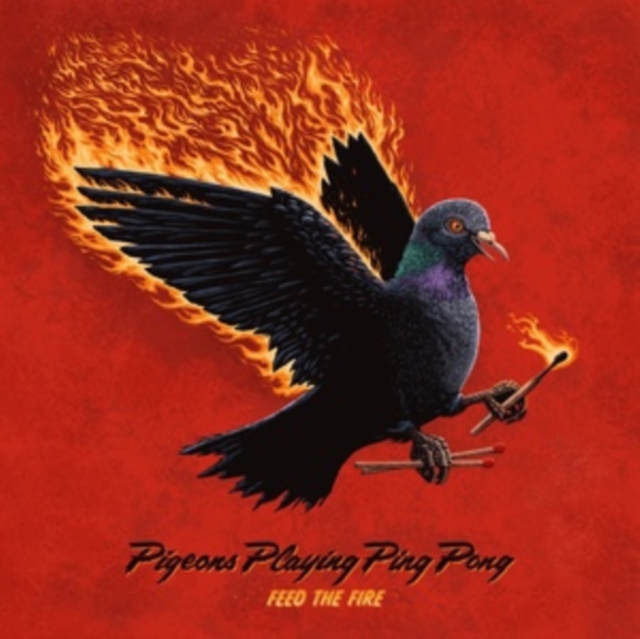 (PRE-ORDER) PIGEONS PLAYING PING PONG - FEED THE FIRE (2LP/180G/FIRE VINYL) - LP Vinyl