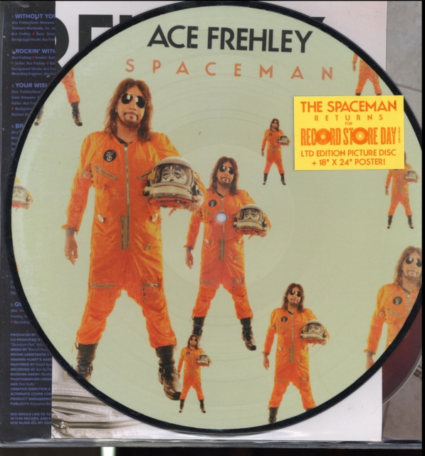 ACE FREHLEY - SPACEMAN PIC DISC - LP Vinyl