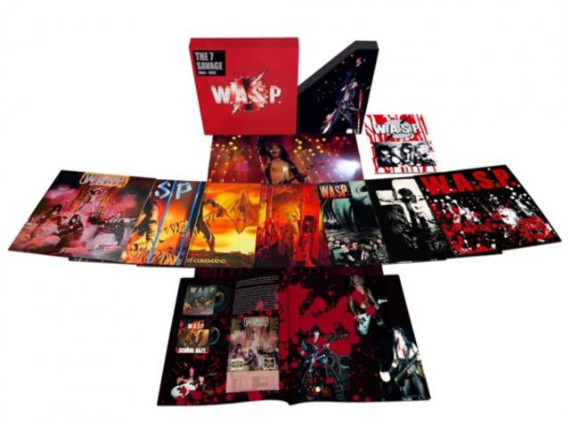 W.A.S.P. - 7 SAVAGE: 1984-1992 (THE SECOND EDITION) (8LP) - LP Vinyl
