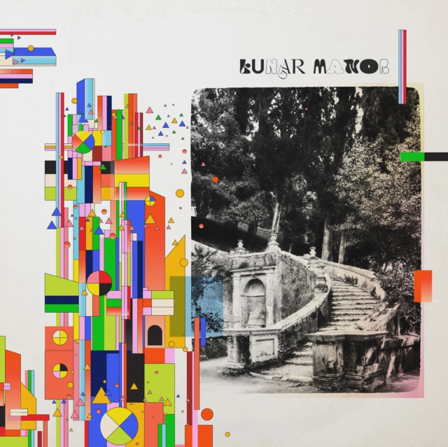 (PRE-ORDER) SPACEFACE - LUNAR MANOR (RAINBOW SPLATTER ON WHITE VINYL/140G) - LP Vinyl