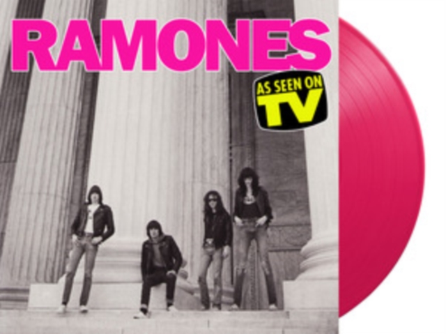 (PRE-ORDER) RAMONES - AS SEEN ON TV (CHORUS TV - FRENCH TV BROACAST) (RED VINYL) - LP Vinyl