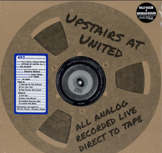 WILLY / BENSON MASON BRENDAN - UPSTAIRS AT UNITED VOL.7 (2/05/2013) - LP Vinyl