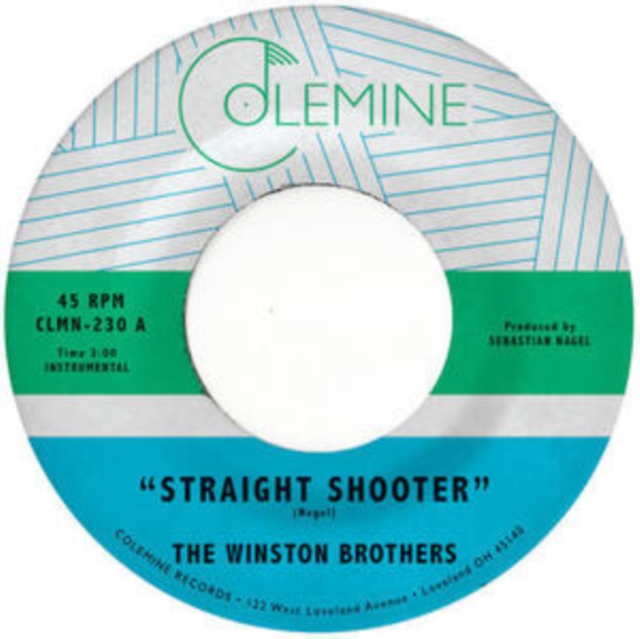 WINSTON BROTHERS - STRAIGHT SHOOTER/ISLAND TRAVEL (SKY BLUE VINYL) - 7 inch Vinyl