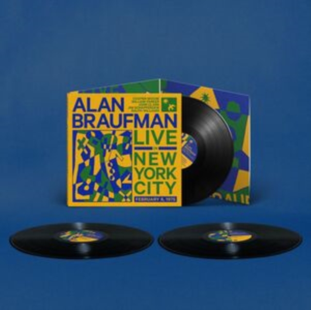 0650384036913-2.jpg ALAN BRAUFMAN - LIVE IN NEW YORK CITY, FEBRUARY 8, 1975 (3LP/BLUE VINYL) - LP Vinyl
