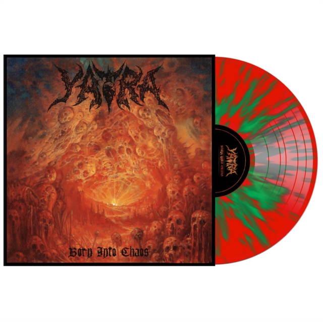 YATRA - BORN INTO CHAOS (RED W/ GREEN SPLATTER VINYL) - LP Vinyl